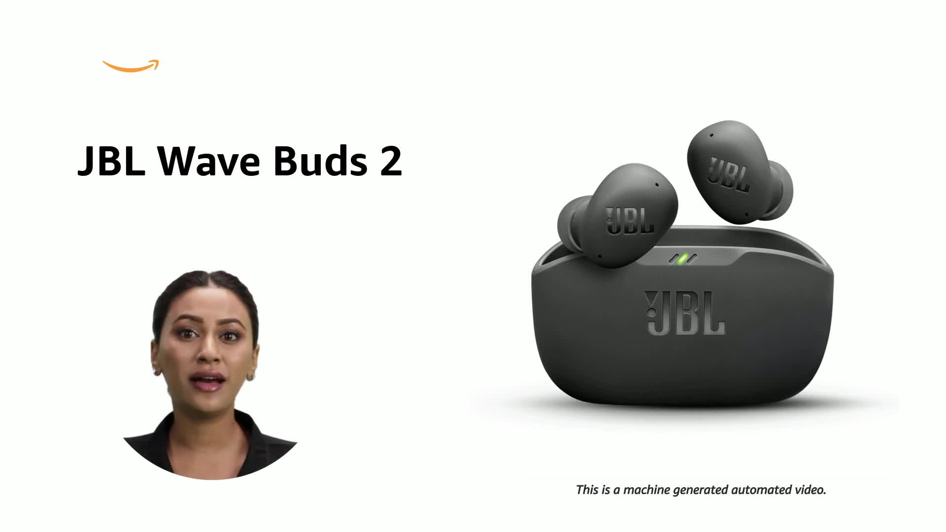 JBL Wave Buds 2 Wireless Ear Buds - Black : Amazon.in: Electronics